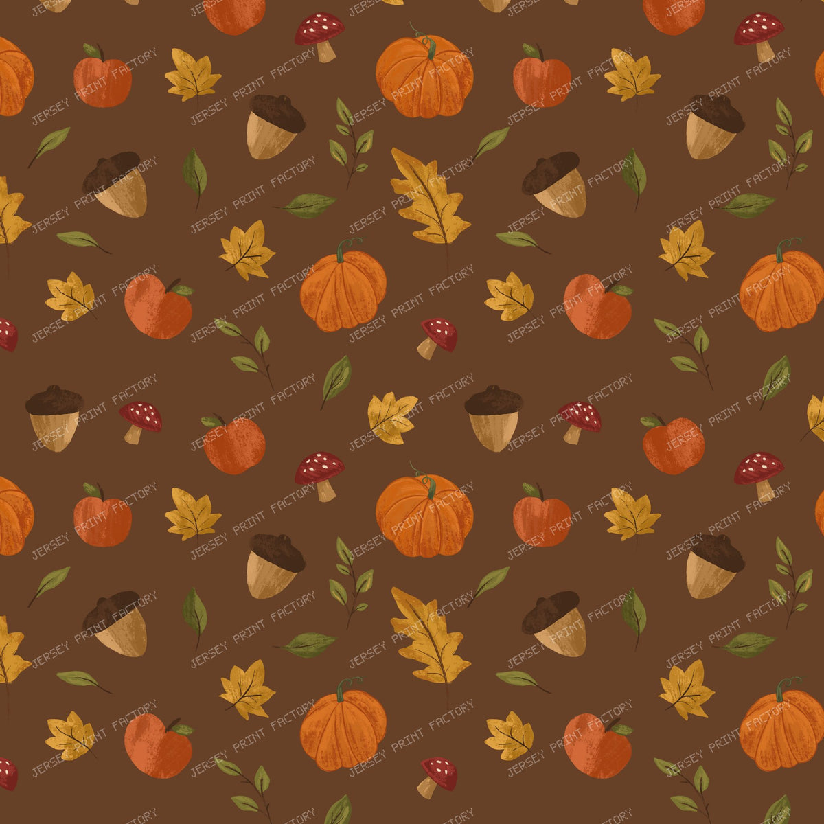 Cozy Autumn Harvest Brown