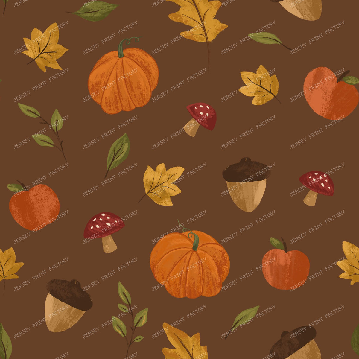 Cozy Autumn Harvest Brown