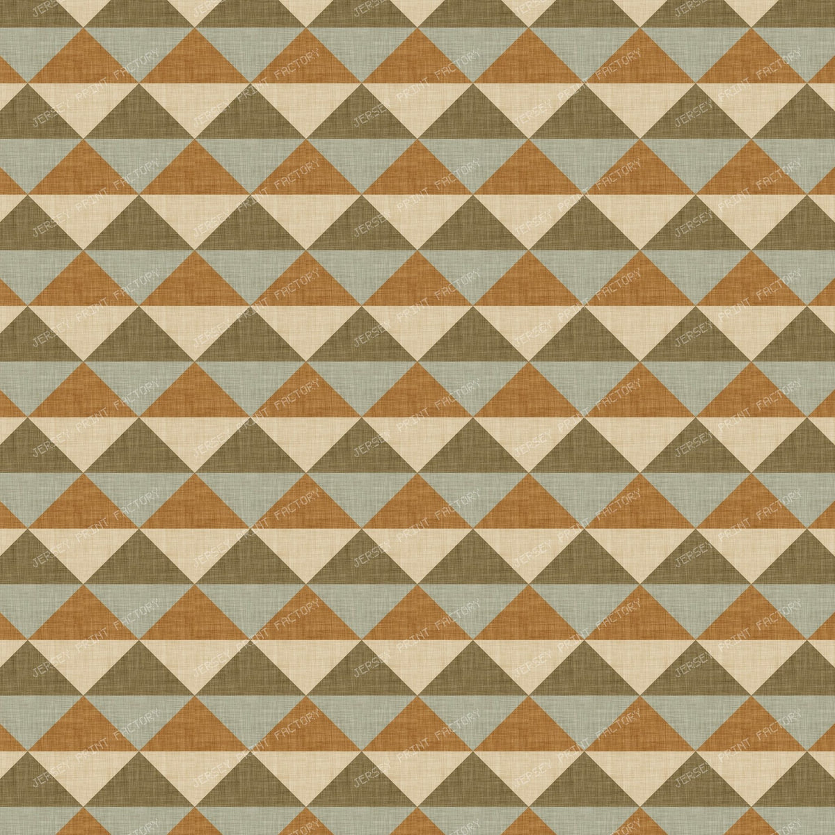 Pinwheel triangle - Cinnamon and Sage