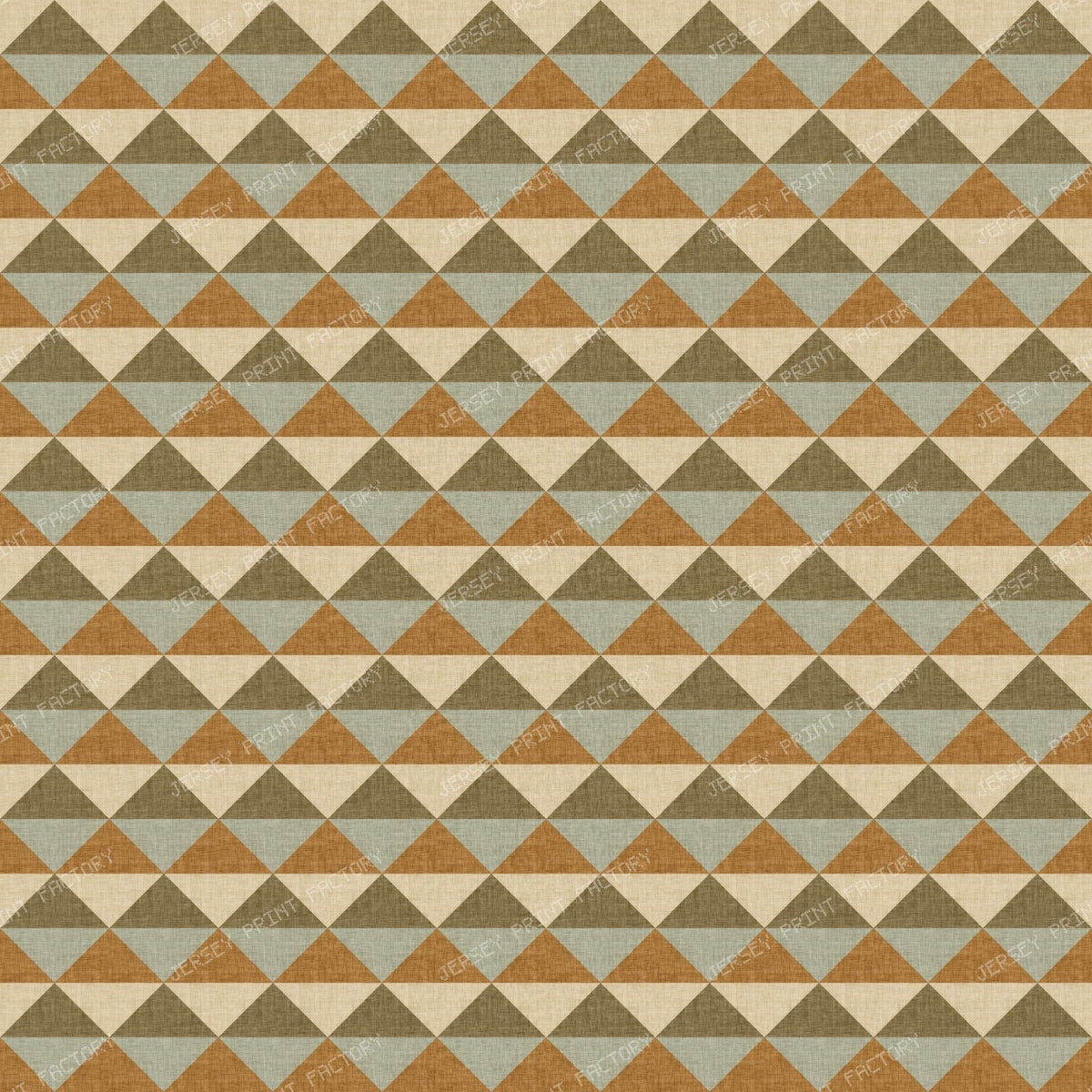 Pinwheel triangle - Cinnamon and Sage