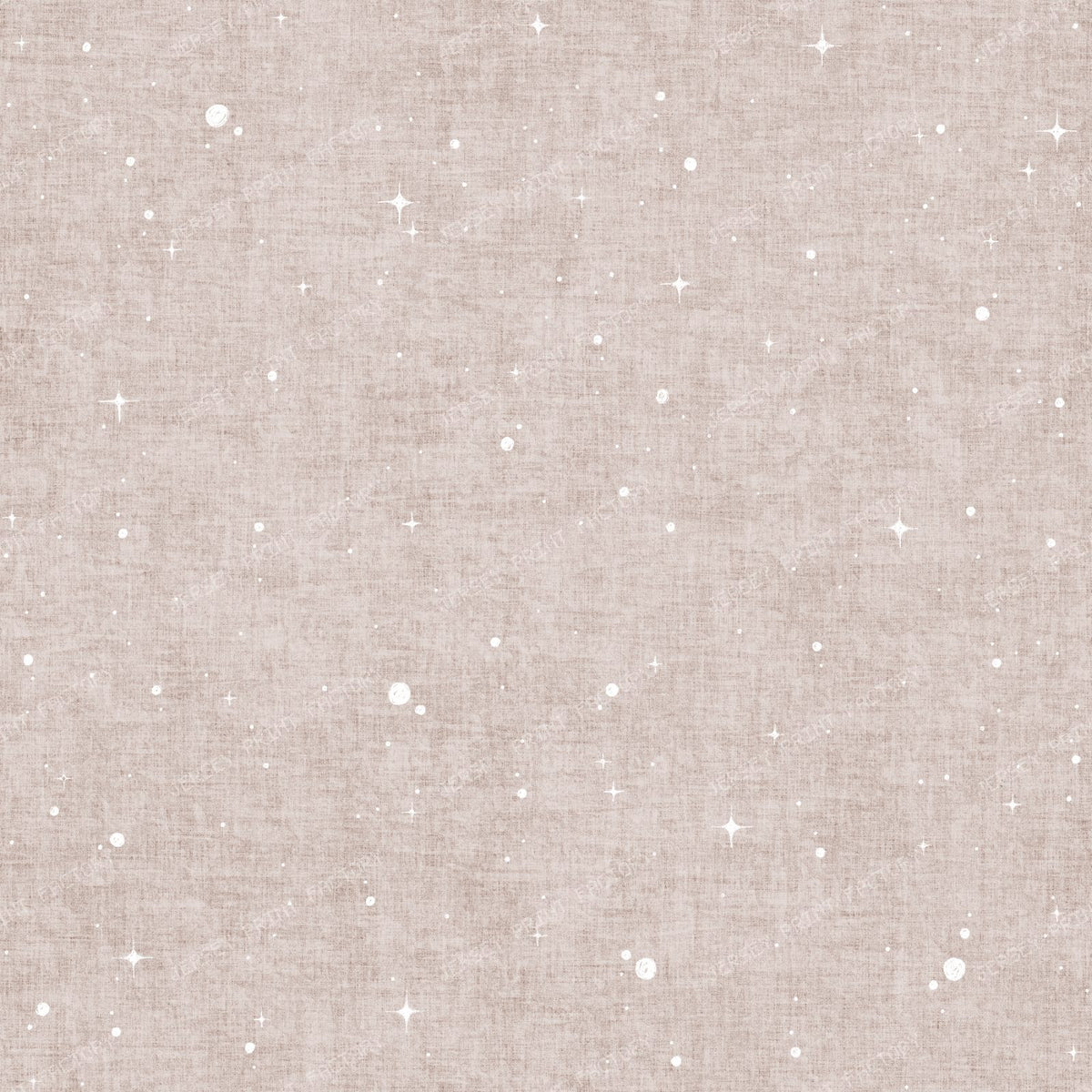 boho stardust off-white on taupe