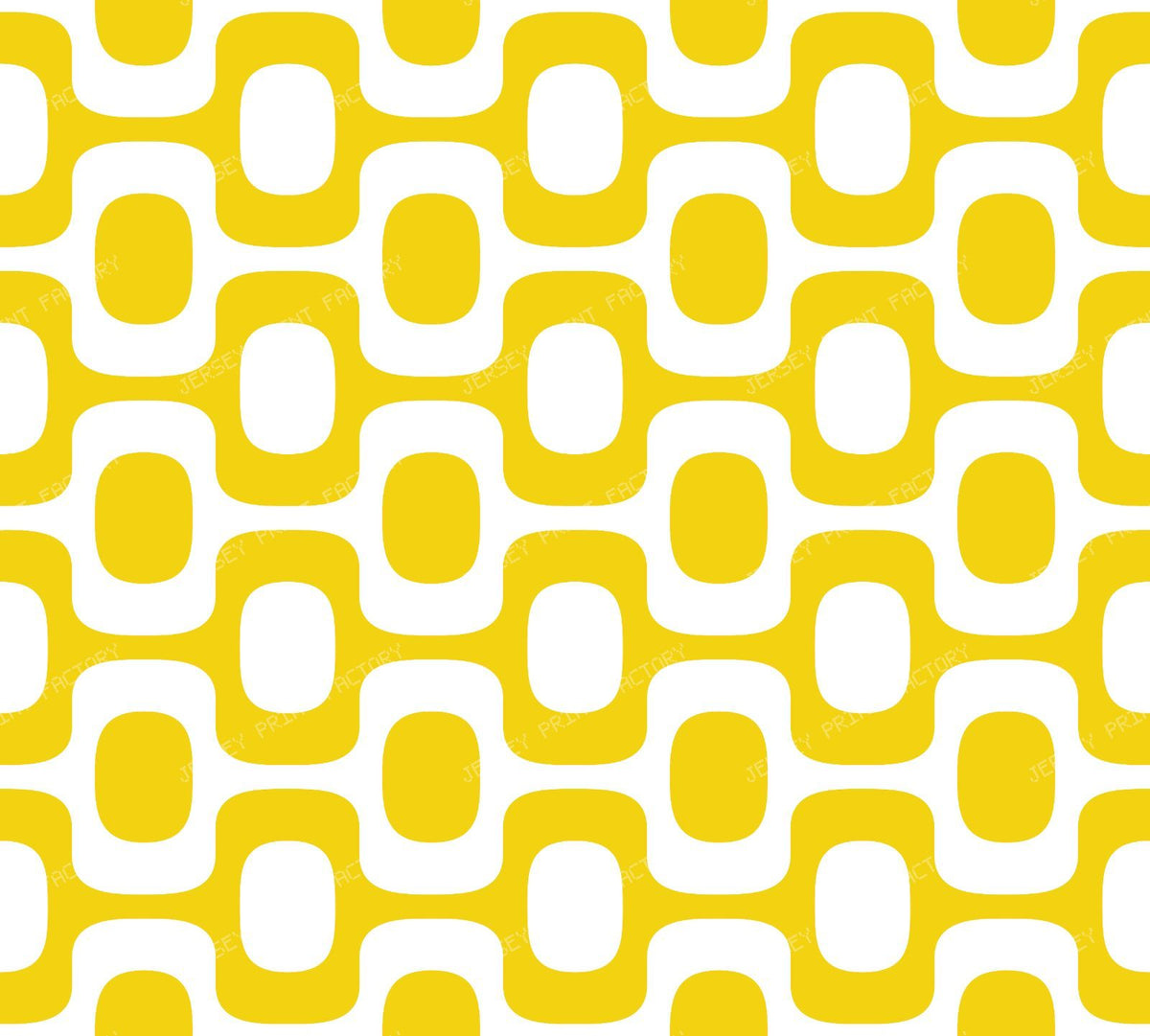 Black and White Ipanema Pattern, Ipanema Sidewalk, Beach Pattern — Yellow 1