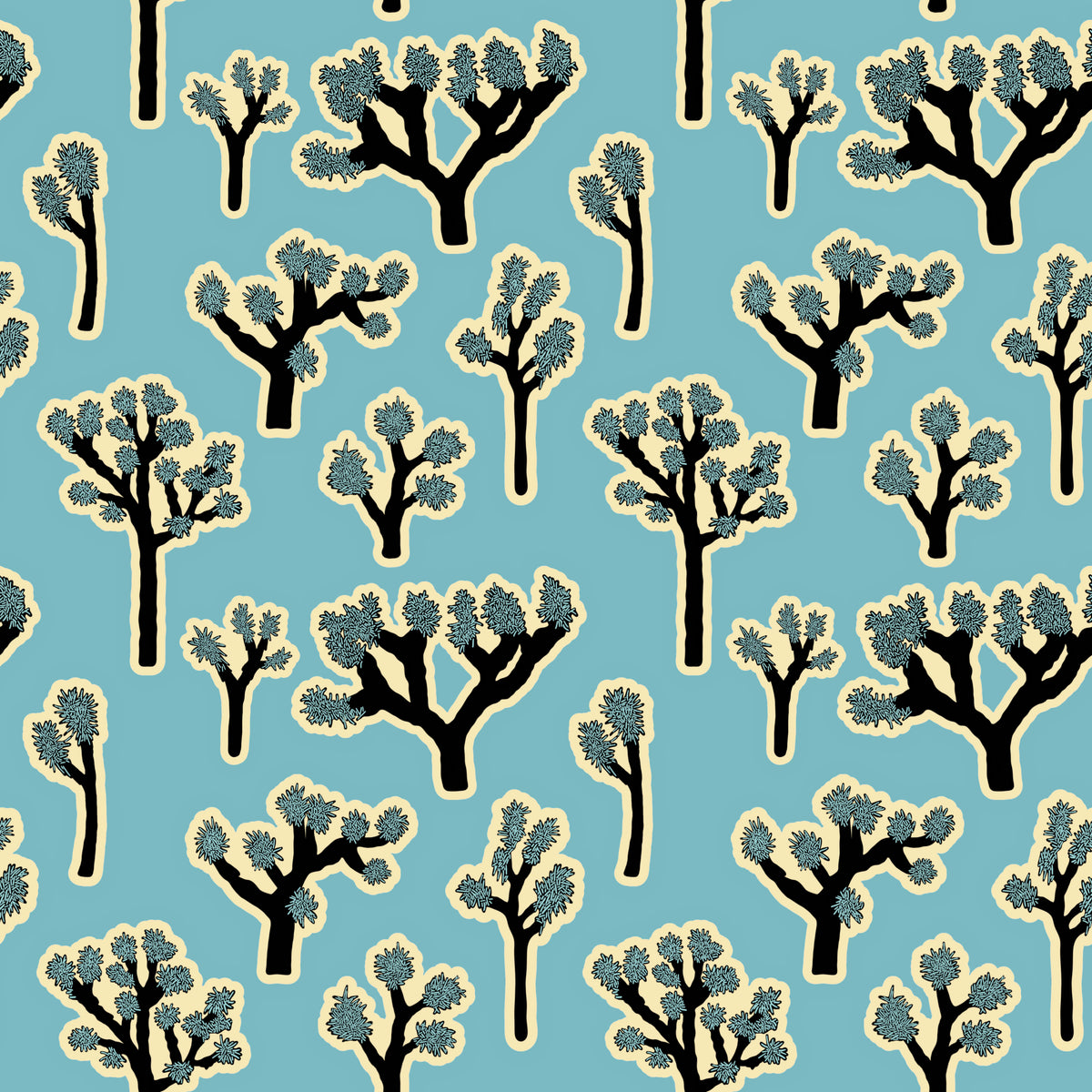 Artsy Joshua Trees