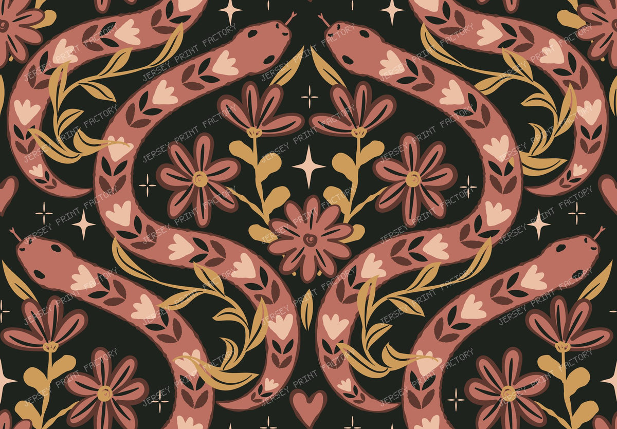 Floral Snakes | Minimal Flowers