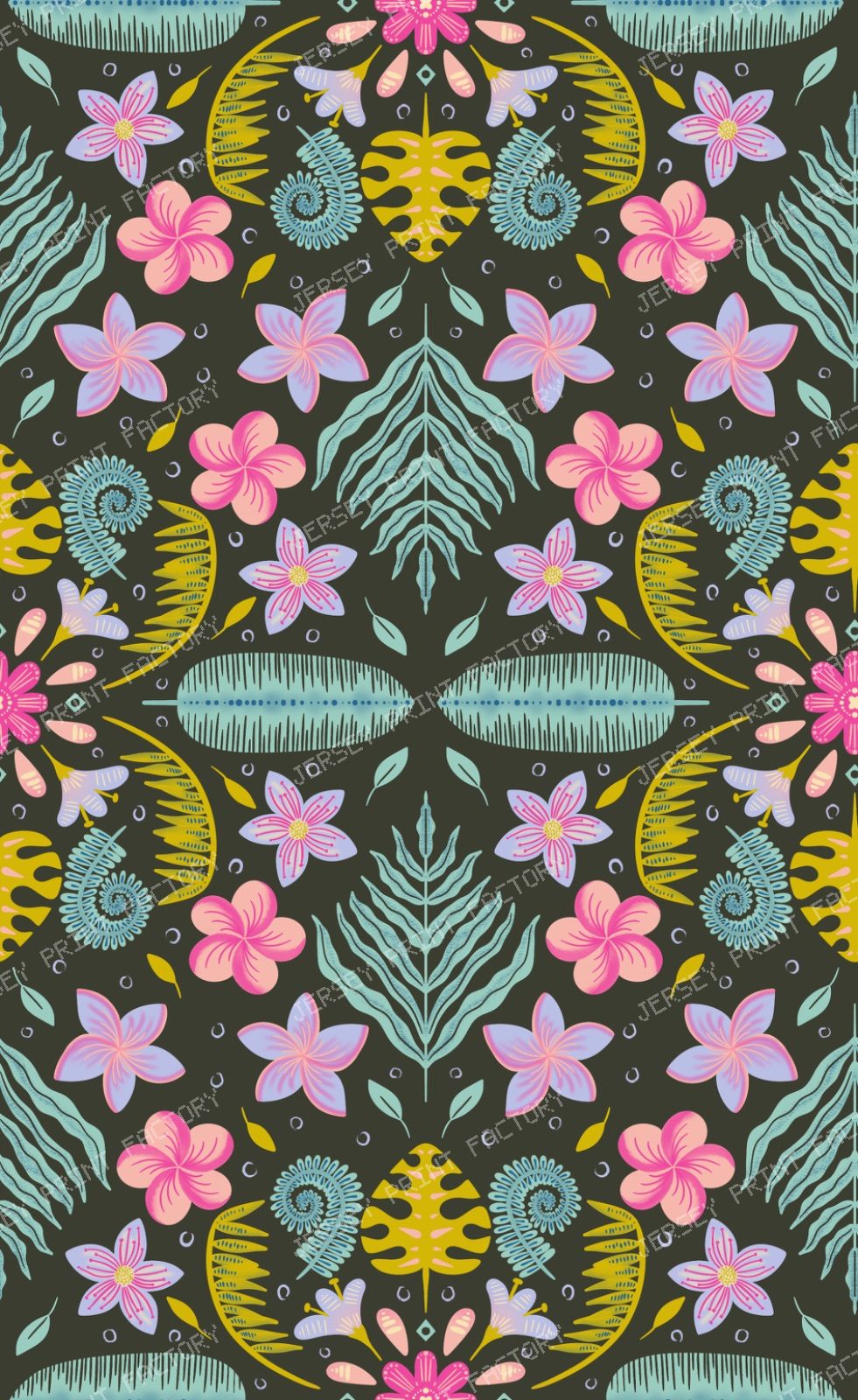 Island Blooms by Night