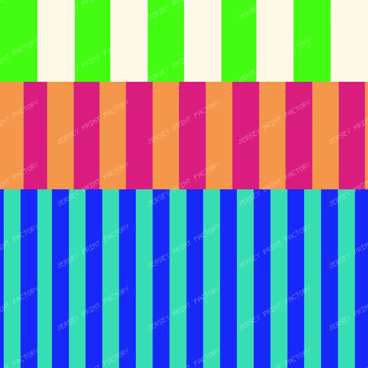 Colorful Geometric Stripes – Retro Modern Abstract — Bold Retro