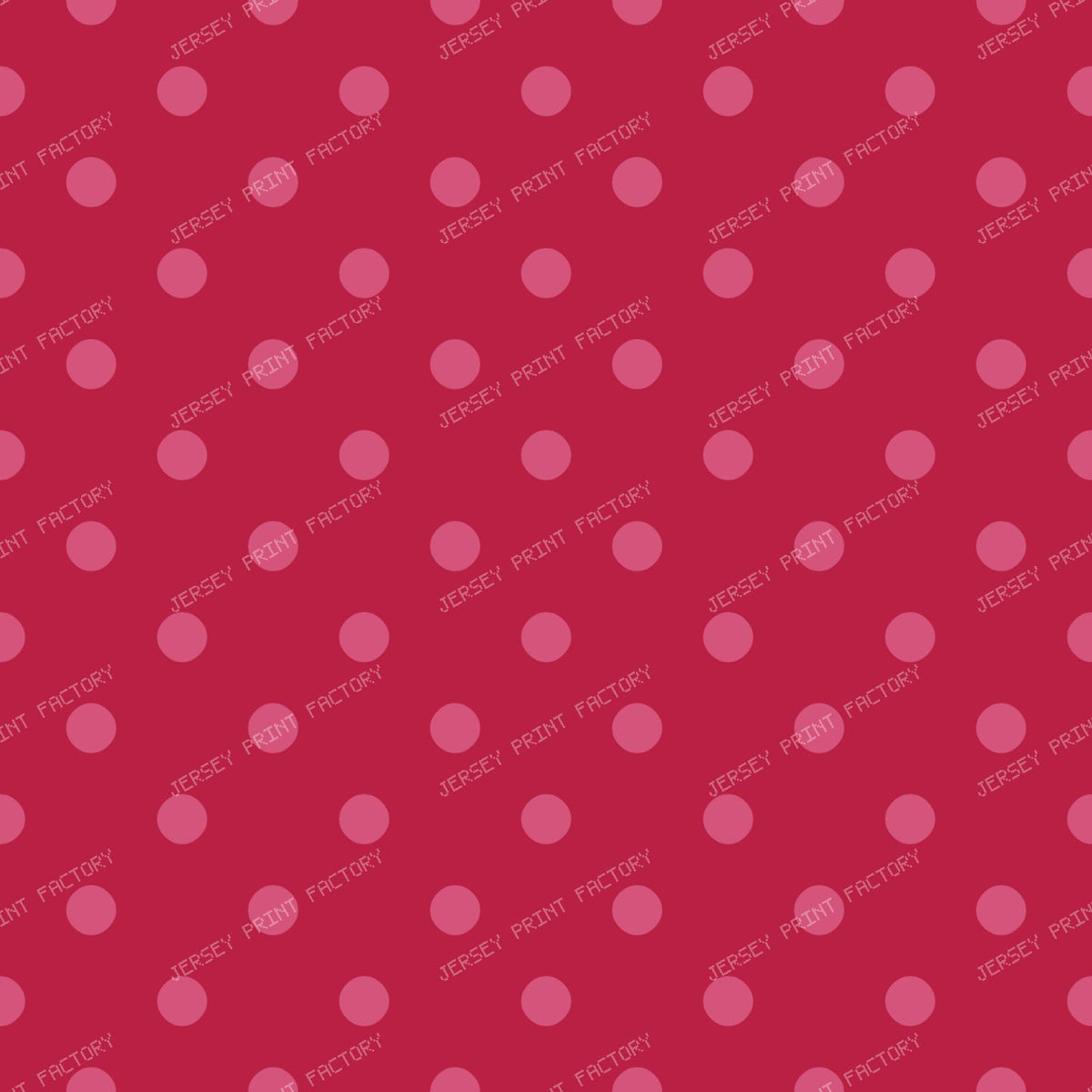 Sunlit Tiny Poka Dots — Hot Pink with Pink Dots