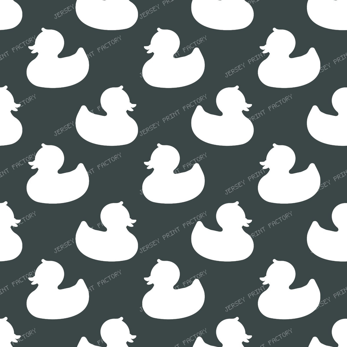 Pattern Of Ducks, Cute Ducks, Duck Silhouette, Duckling, Black — Gray 4