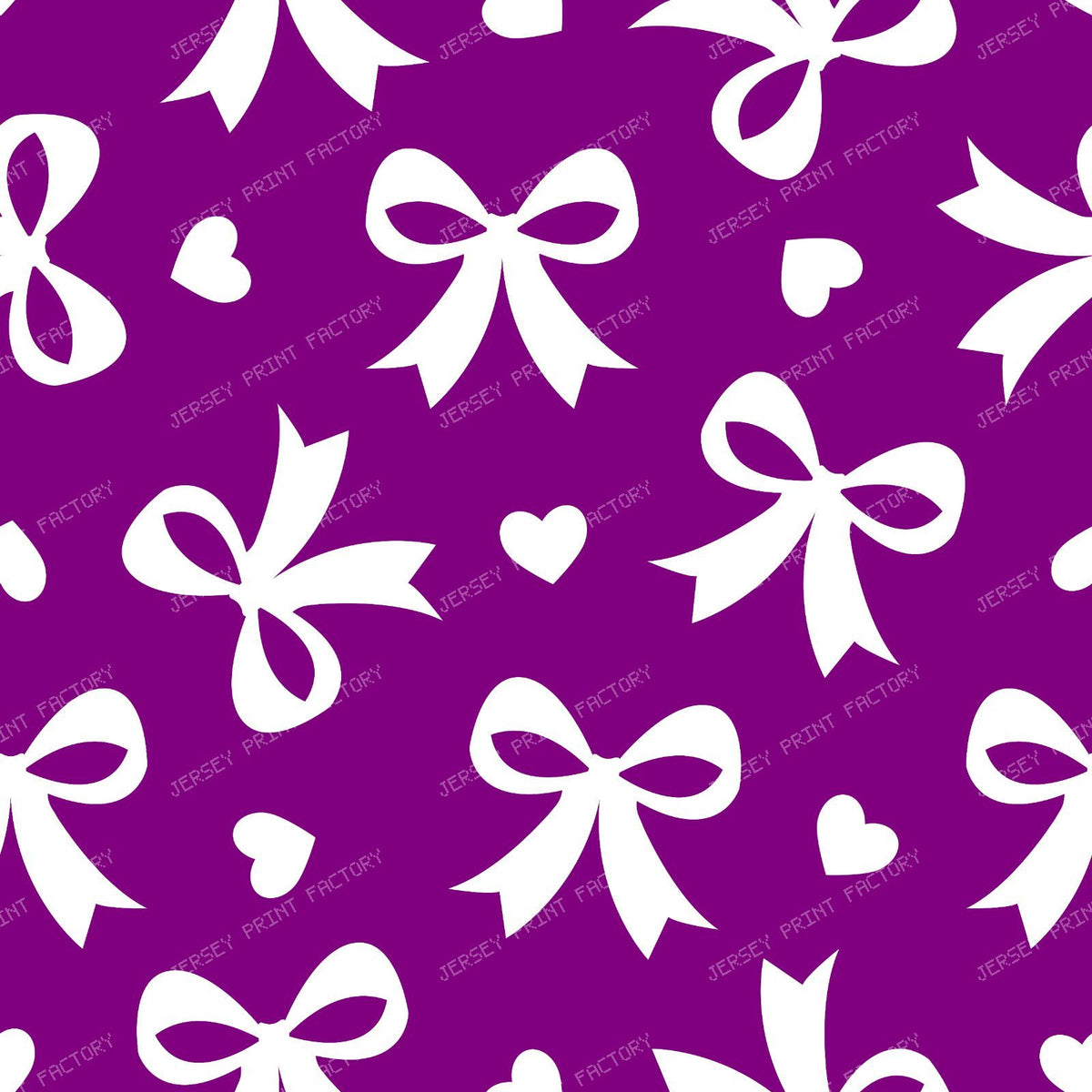 Bow Pattern, Coquette Bow, Ribbon, Cute Bow, White Bow, Hearts, Black — Purple 2