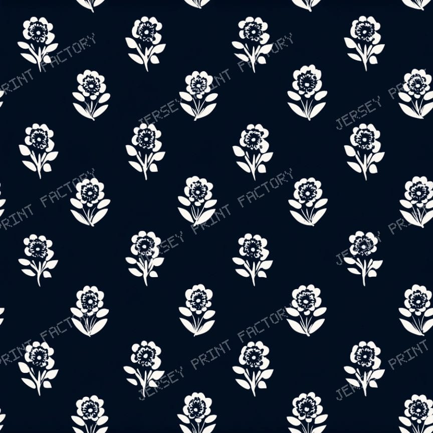 Small Floral Blocks on Blocks