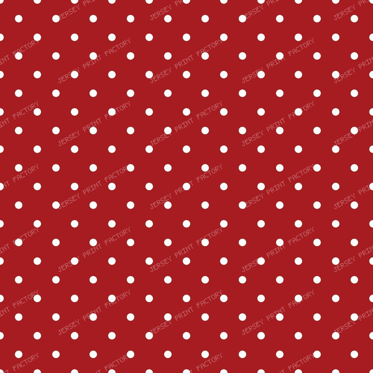 Polka Dots, Polka Dot Pattern, Black and White — Red 1