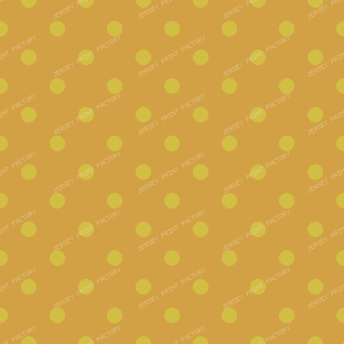 Sunlit Tiny Poka Dots — Citrus Orange with Yellow Dots
