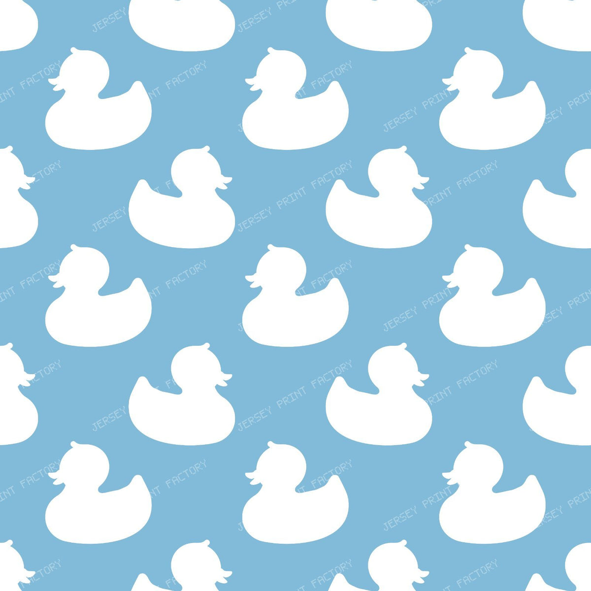 Pattern Of Ducks, Cute Ducks, Duck Silhouette, Duckling, Black — Blue 1