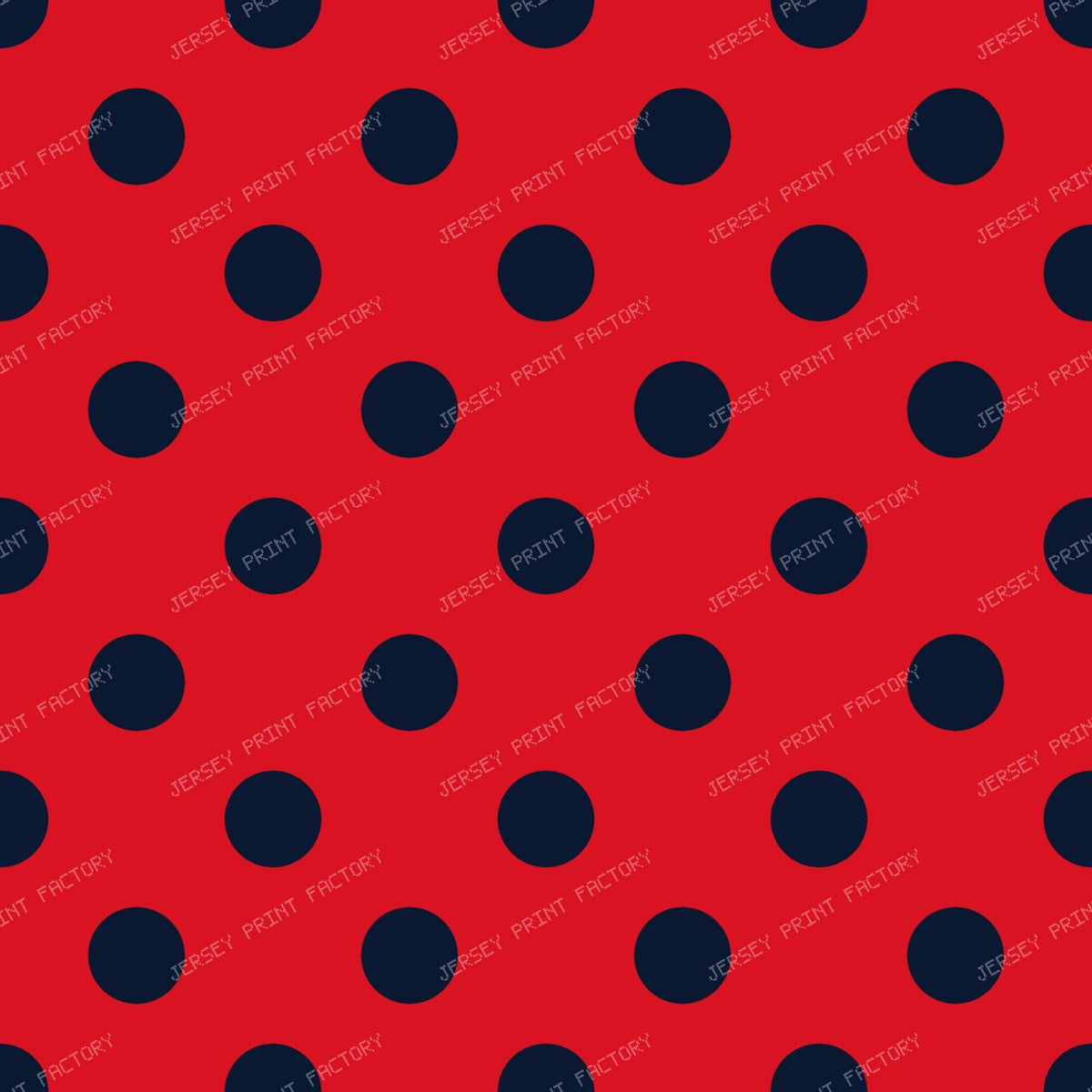 Cherry Red & Midnight Navy