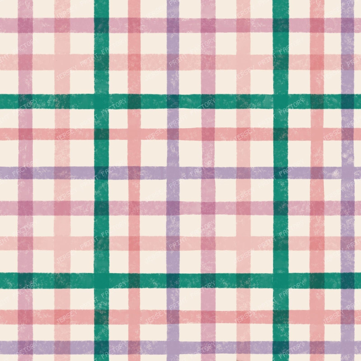 Colourful plaid — Pink and Green