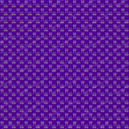 Lemurs in Love on Vivid Purple