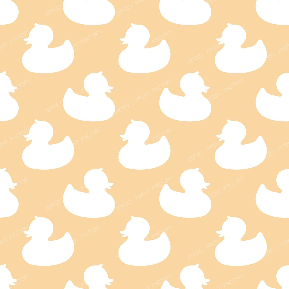 Pattern Of Ducks, Cute Ducks, Duck Silhouette, Duckling, Black — Beige 2