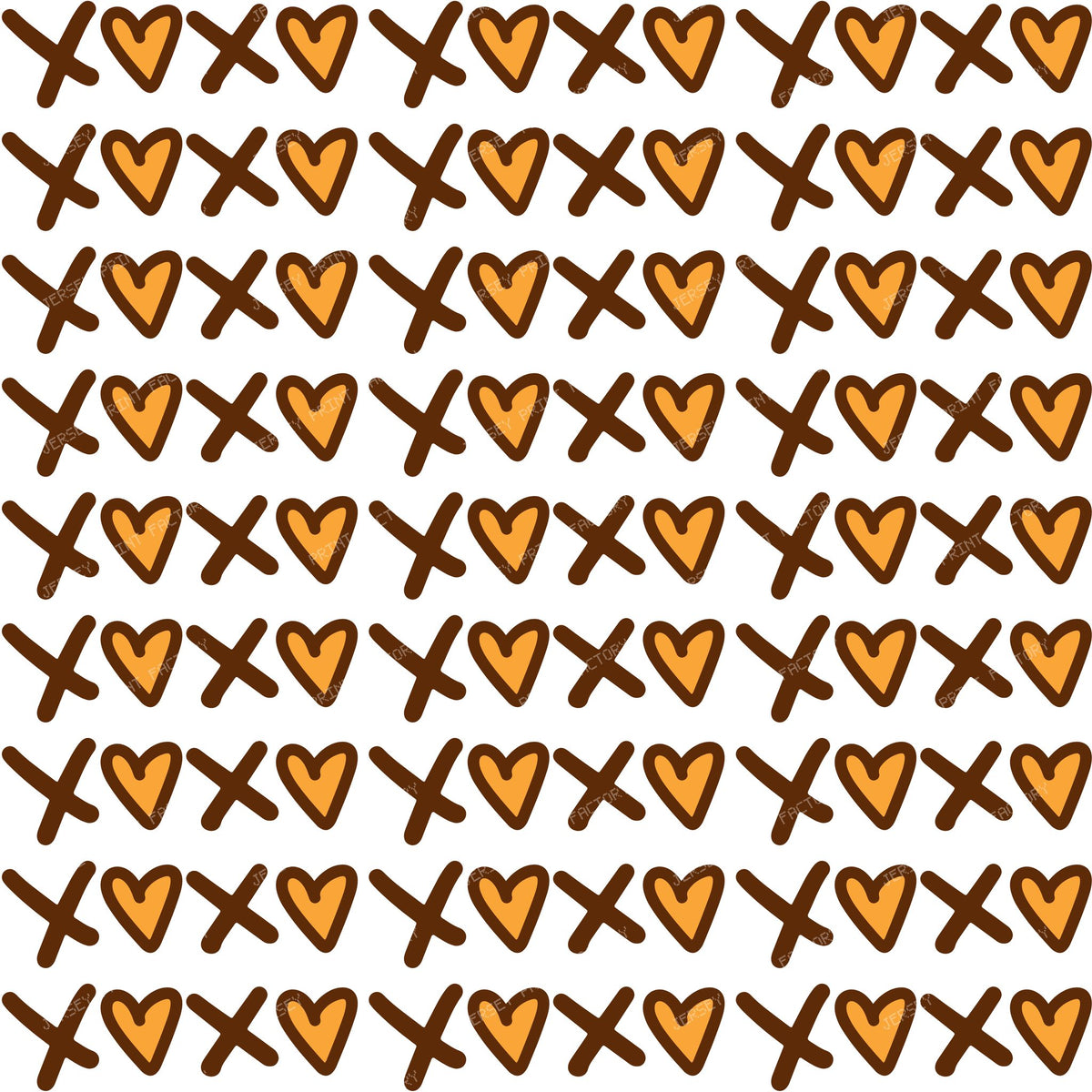 XOXO With Hearts 5
