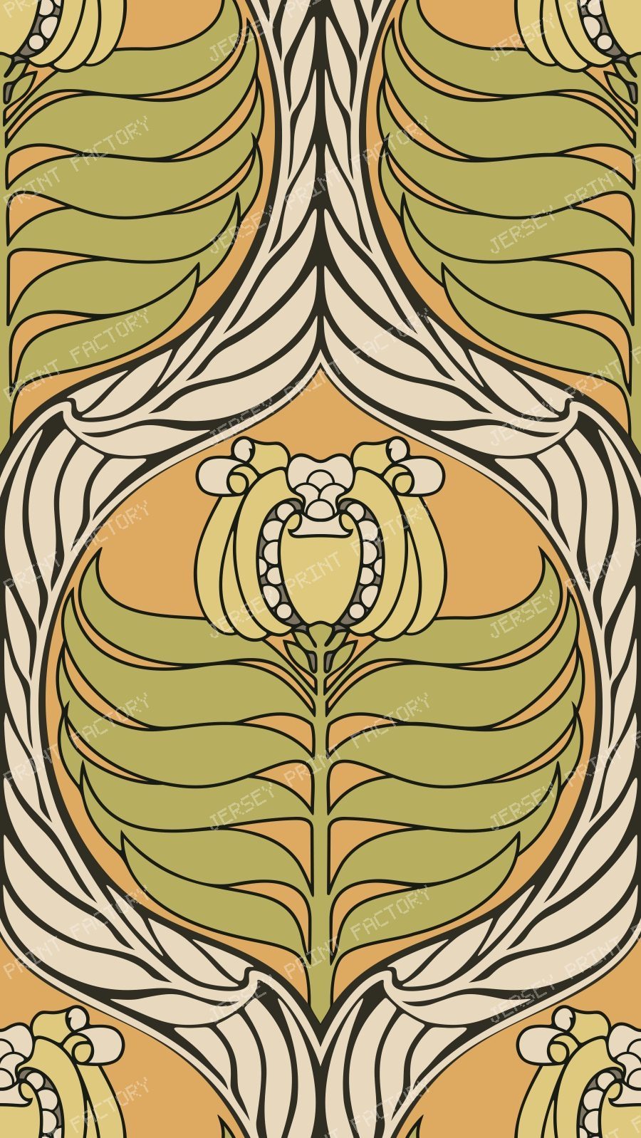 Art Nouveau plants