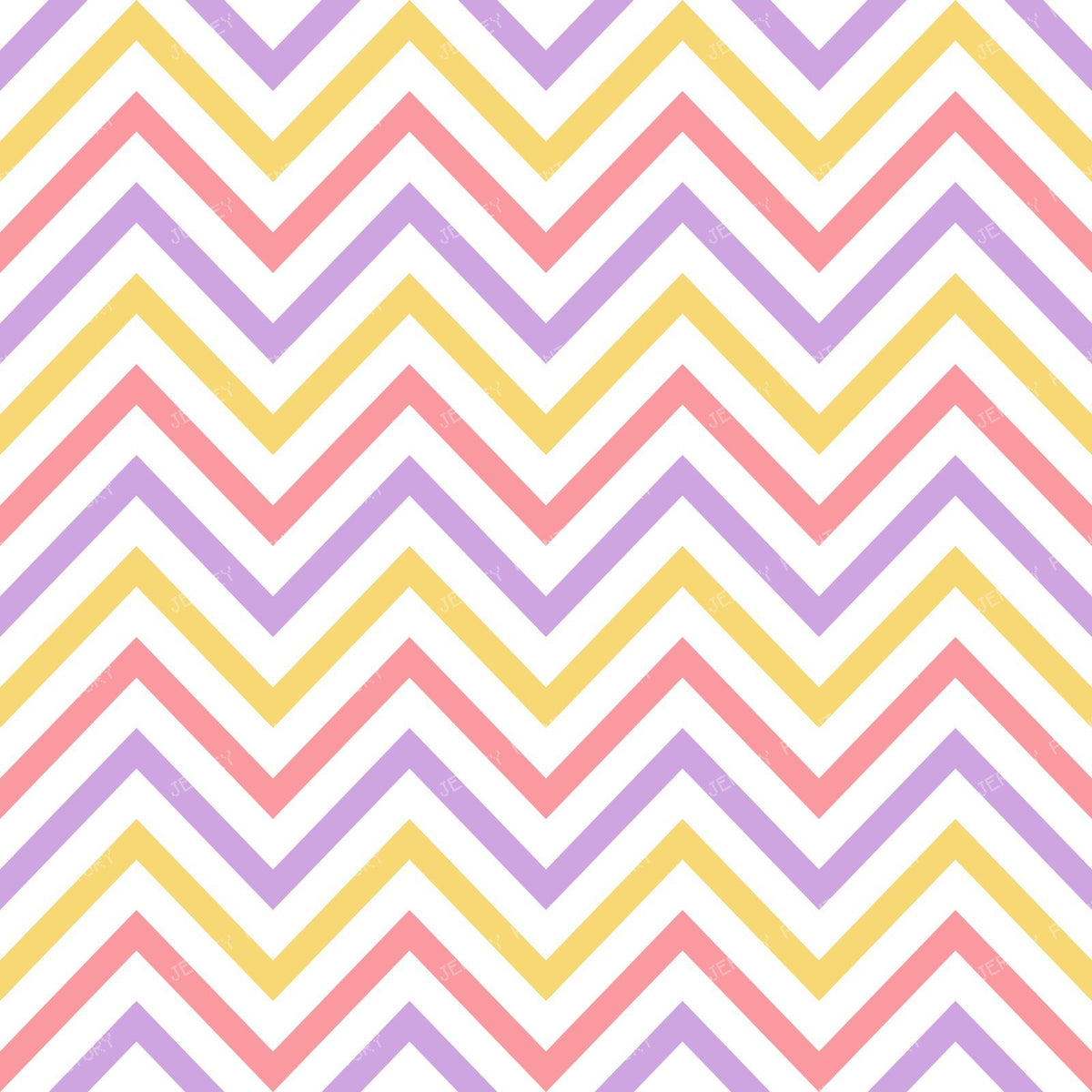 Pink Zigzag, Pink Chevron, Geometric Pattern, Retro Pattern — Colorful 4