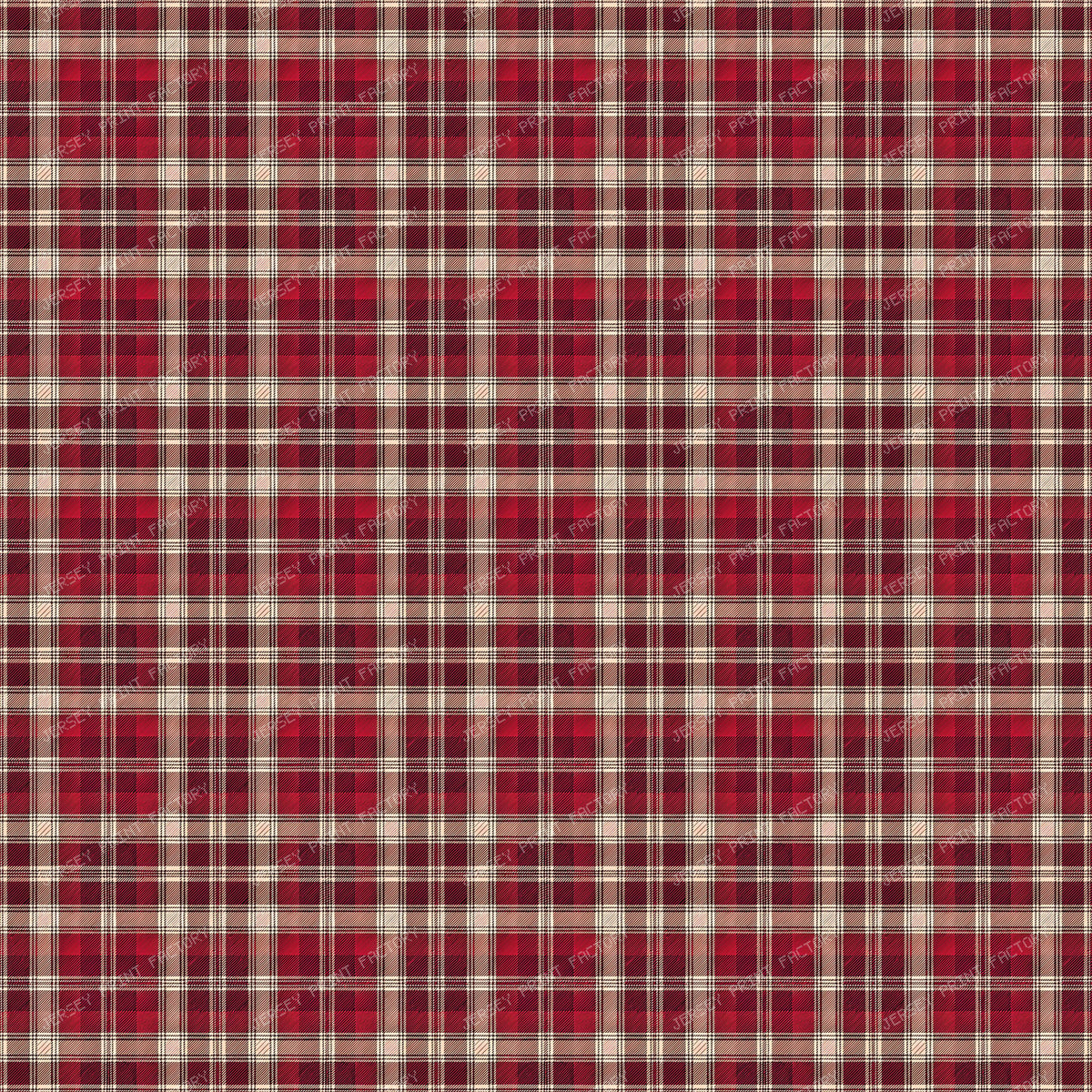 Red Beige green grid