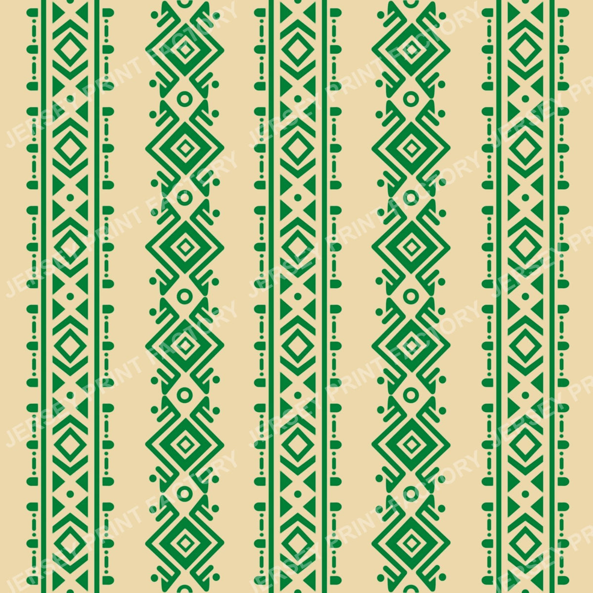 Geometric Tribal Stripes Pattern 09