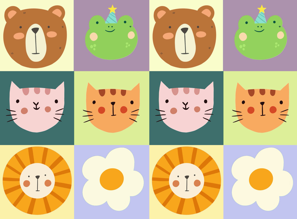 Nursery Cute Animals Pathwork