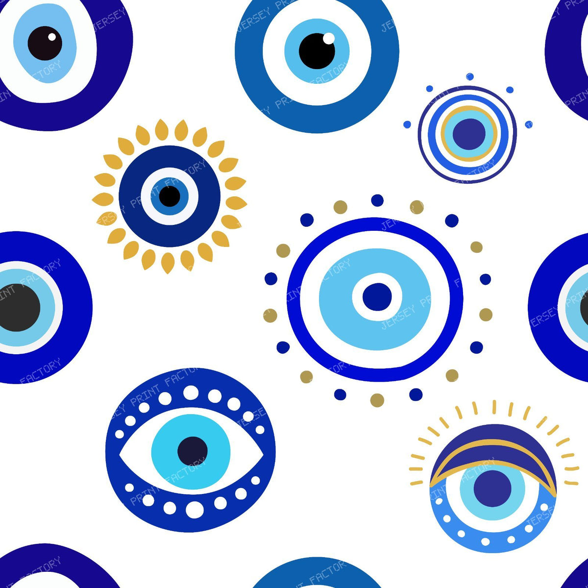 Evil Eye Pattern, Turkish Eye, Nazar, Mati, Mataki, Hamsa