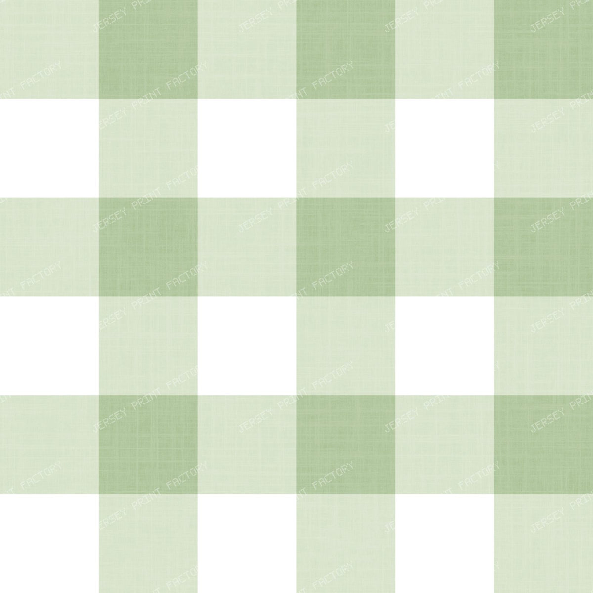 Gingham Check Linen Texture - Modern Farmhouse - Taupe Beige & White — Green and White