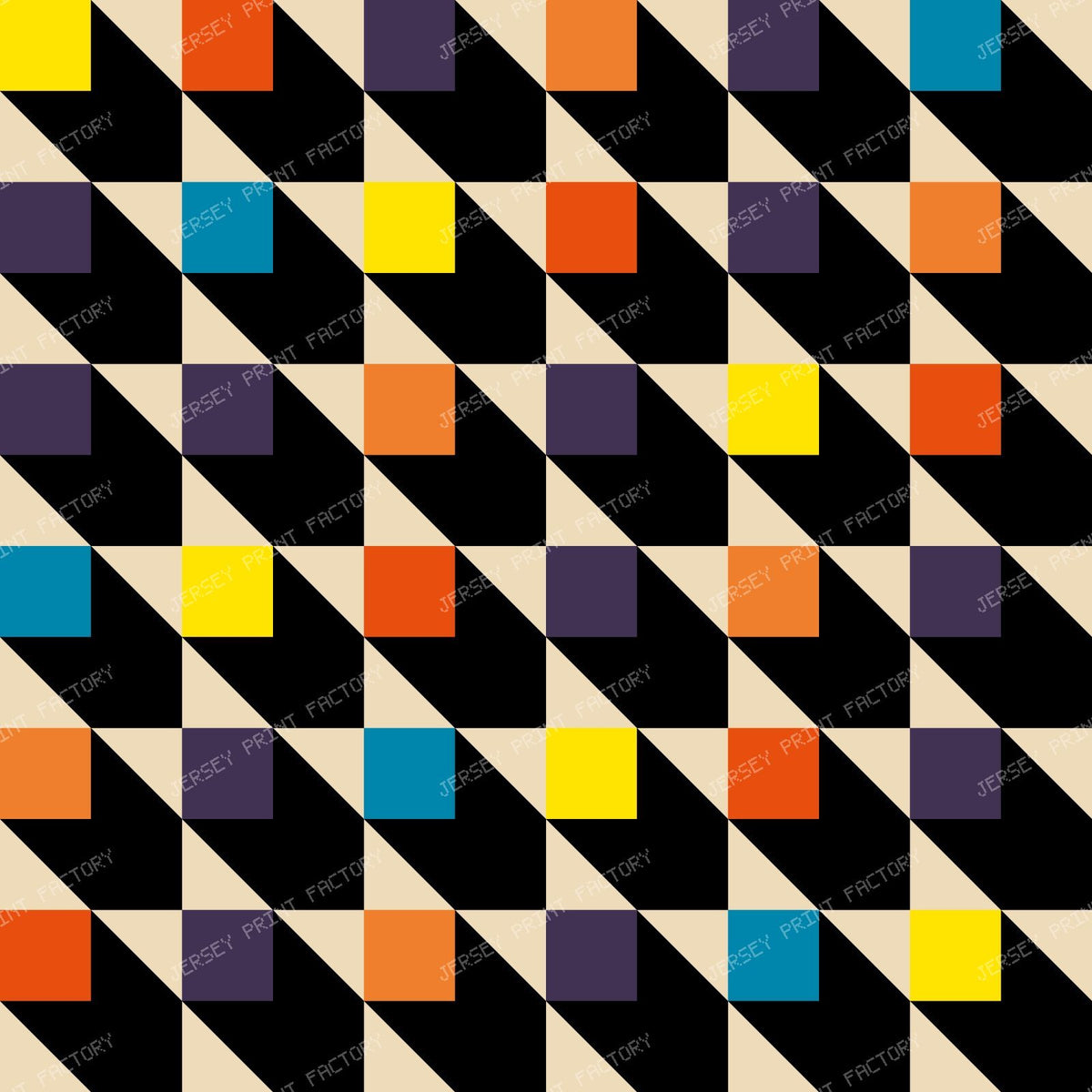 Colorful Squares, Pattern Of Cubes, Geometric Pattern, Box — Colorful 7