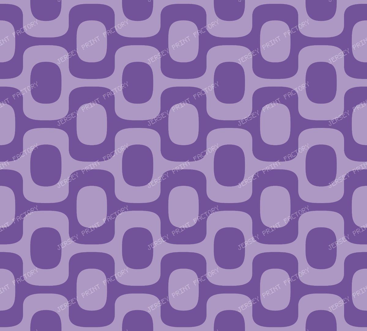 Black and White Ipanema Pattern, Ipanema Sidewalk, Beach Pattern — Purple 1