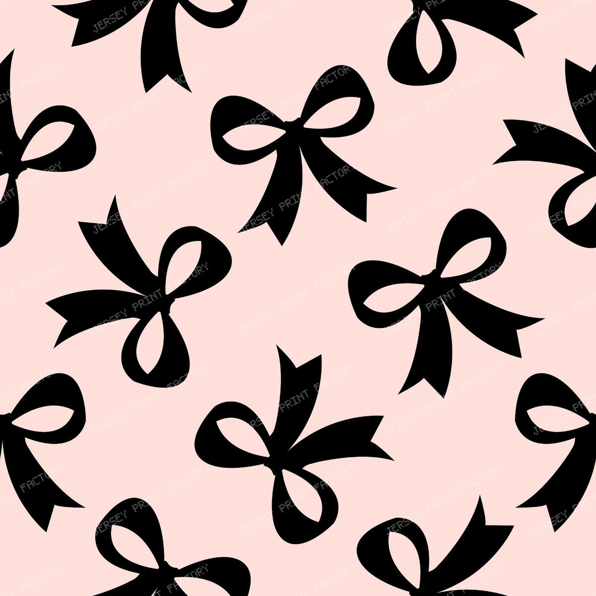 Bow Pattern, Coquette Bow, Ribbon, Cute Bow, White Bow, Black — Pink and Black 1