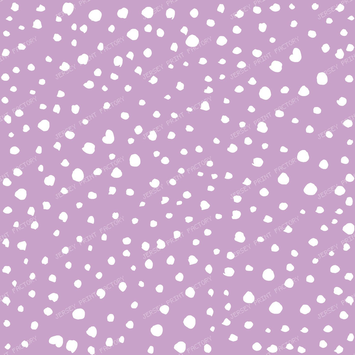 Dalmatian Spots, Dalmatian Dots, Black and White — Purple