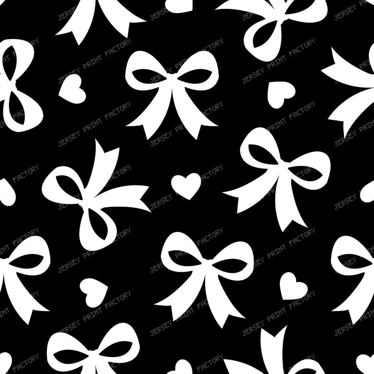 Bow Pattern, Coquette Bow, Ribbon, Cute Bow, White Bow, Hearts, Black