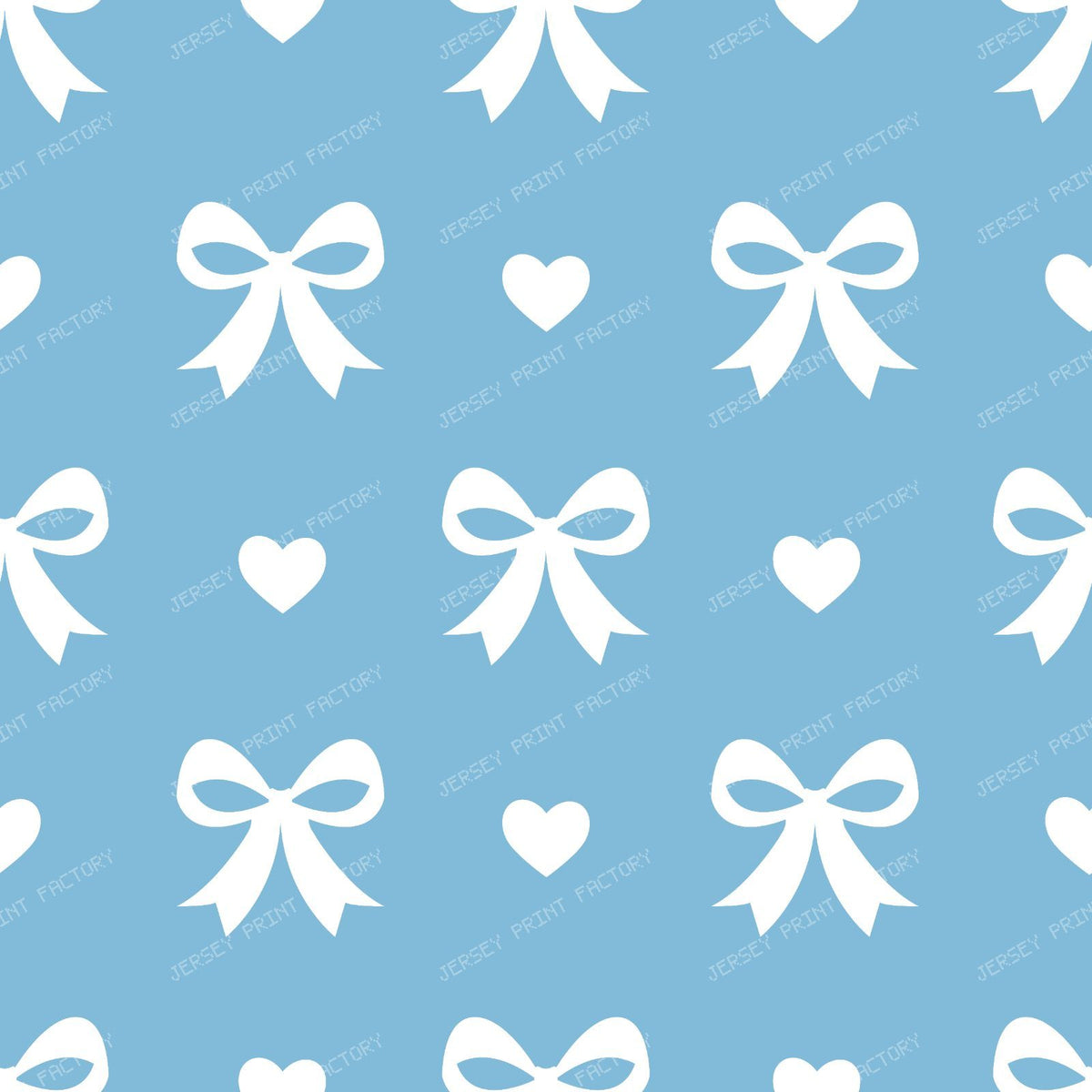 Bow Pattern, Coquette Bow, Ribbon, Cute Bow, White Bow, Hearts, Black — Blue 1