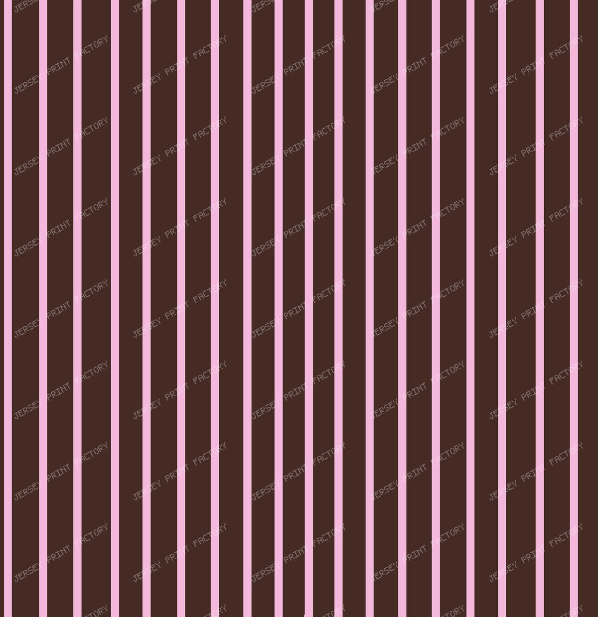 Pastel Pink Thin Stripes on Brown