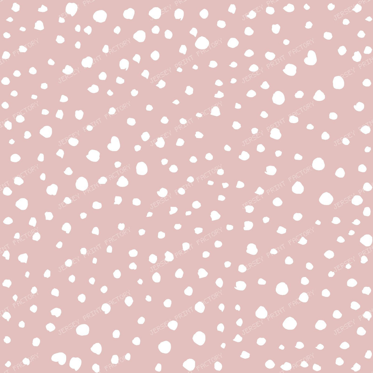 Dalmatian Spots, Dalmatian Dots, Black and White — Pink