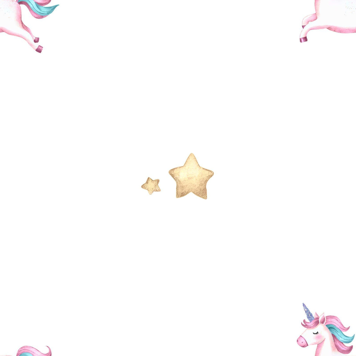 Whimsical Stars and Unicorns