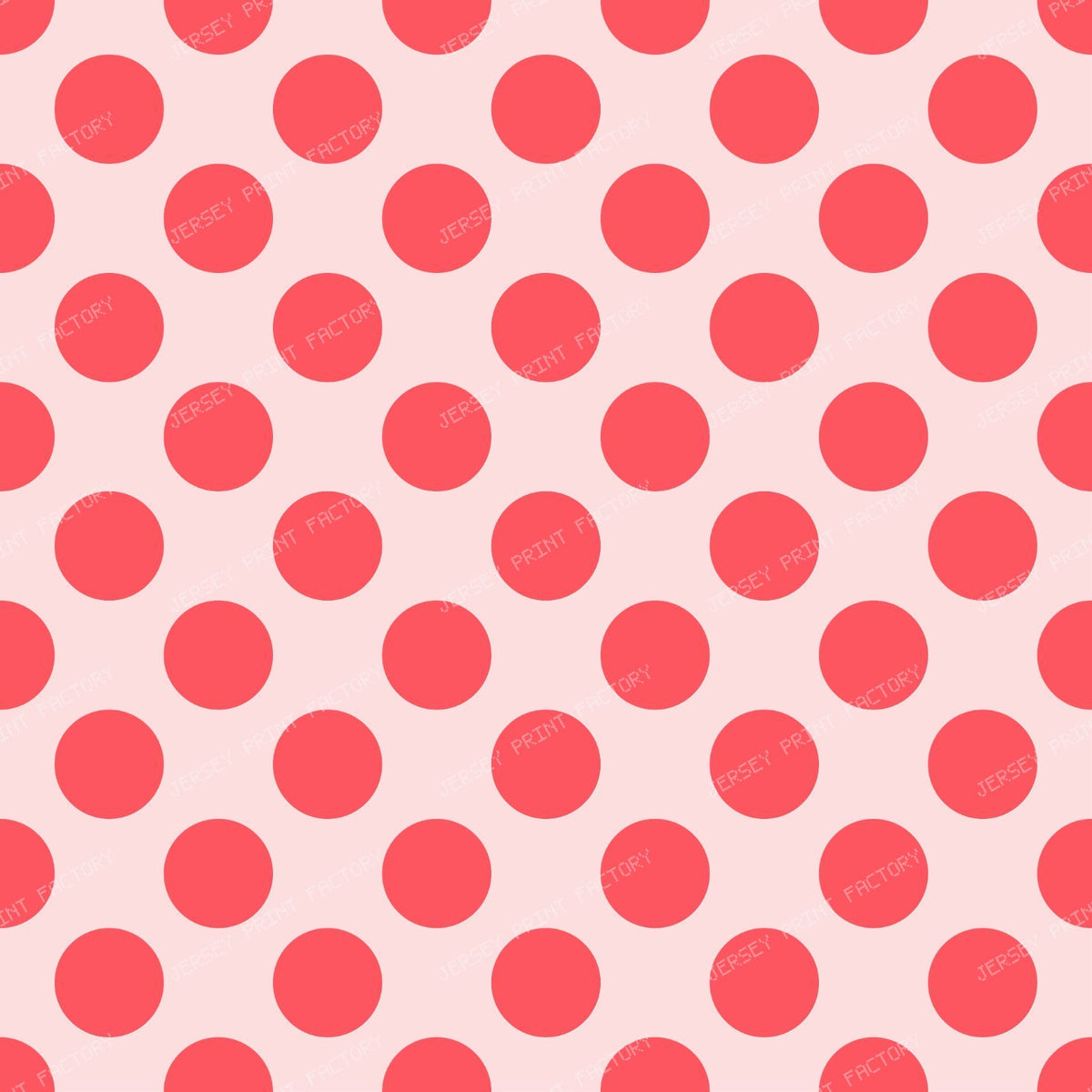 Blue Polka Dots, Polka Dot Pattern, Retro Pattern — Red