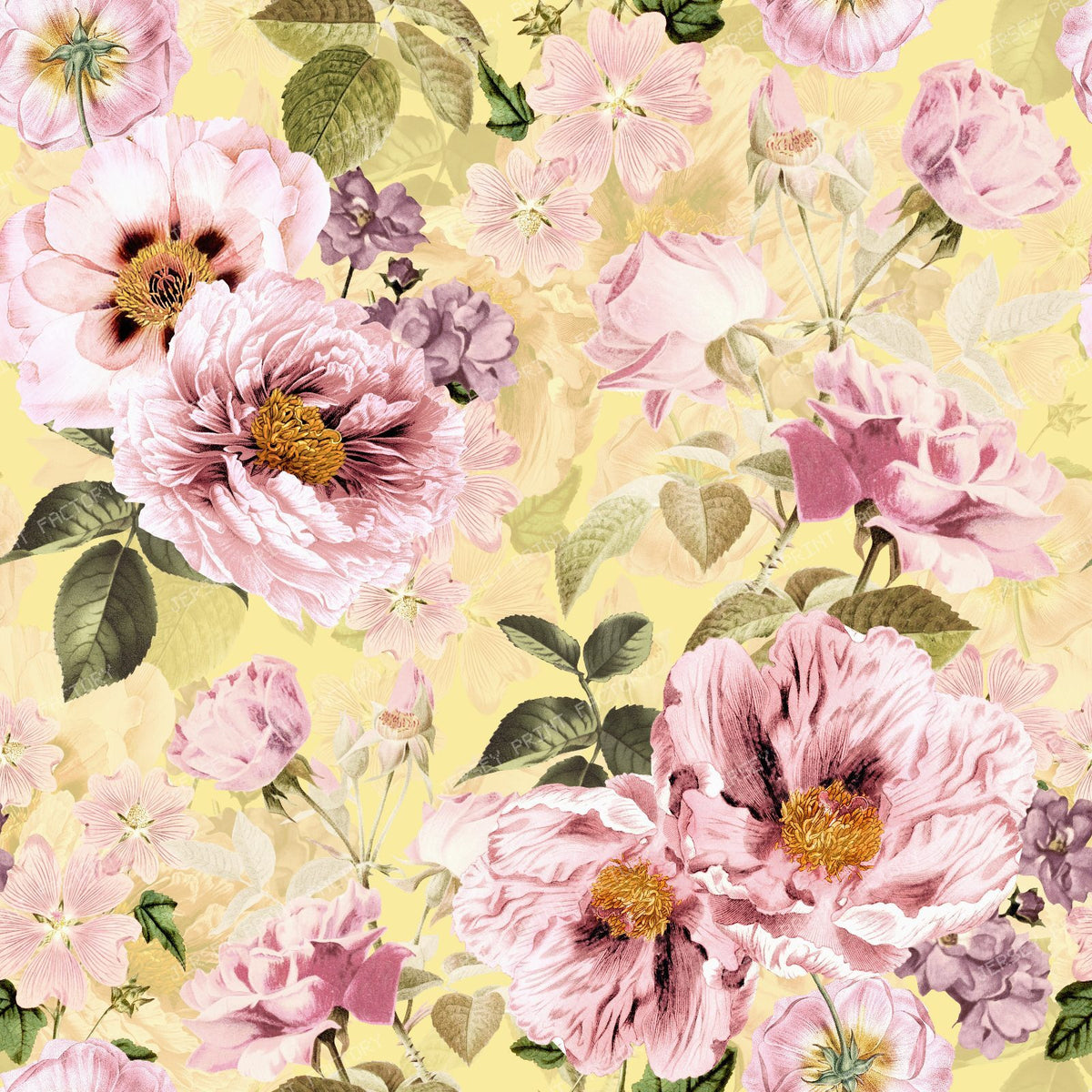 A Romantic Grandmillennial Garden with Vintage Grace and Delicate Beauty - Yellow