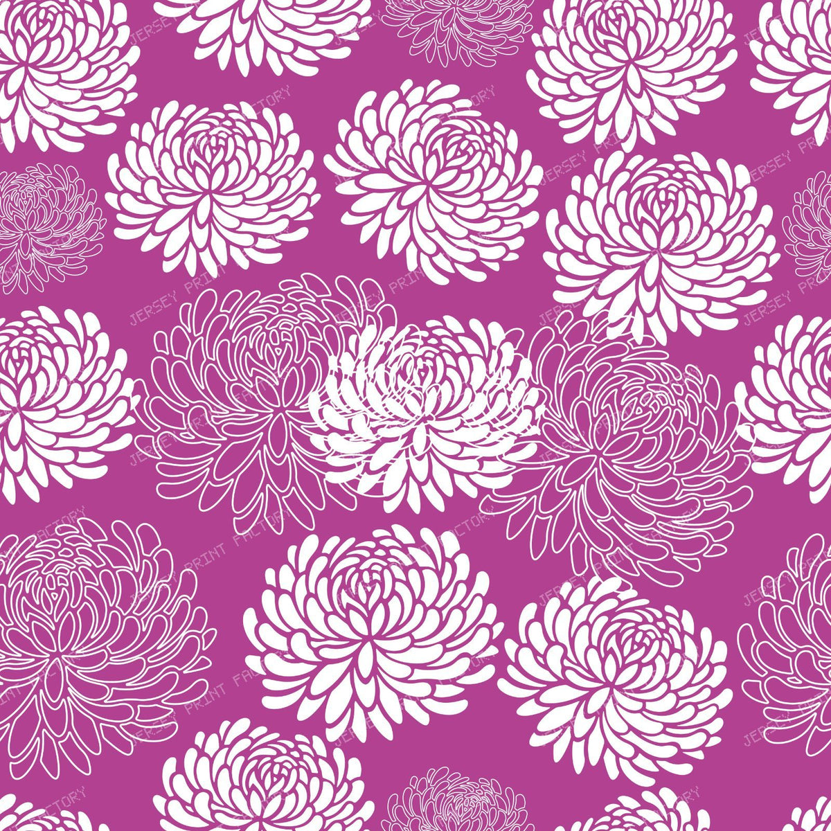 Blue Dahlia, White Dahlia, Pattern Of Flowers — Purple 5