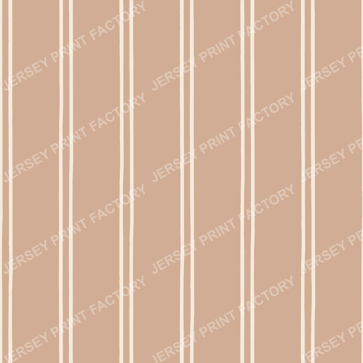 Hand Drawn Farmhouse Stripes - Terracotta