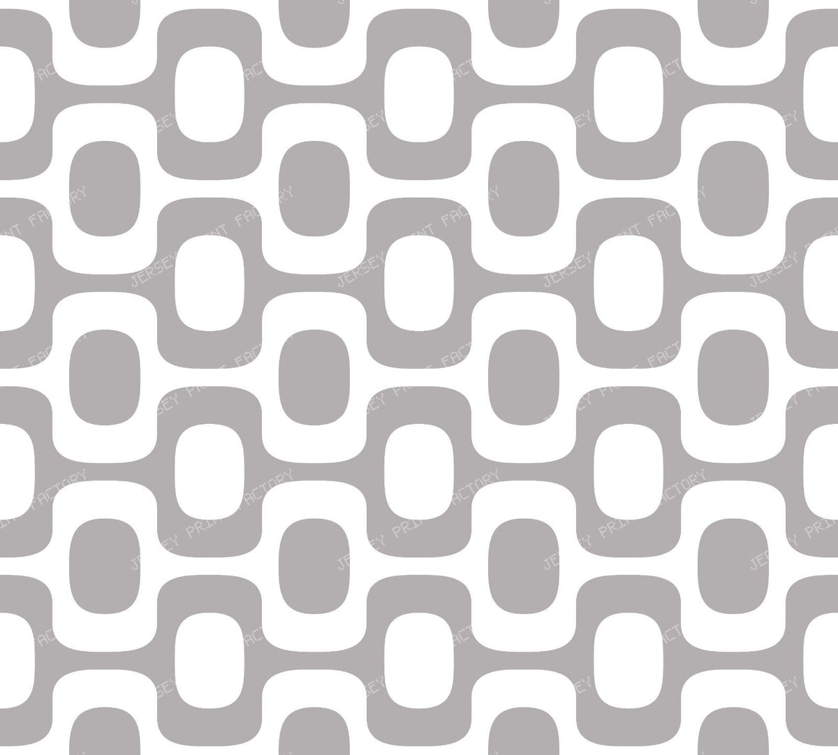 Black and White Ipanema Pattern, Ipanema Sidewalk, Beach Pattern — Gray 1