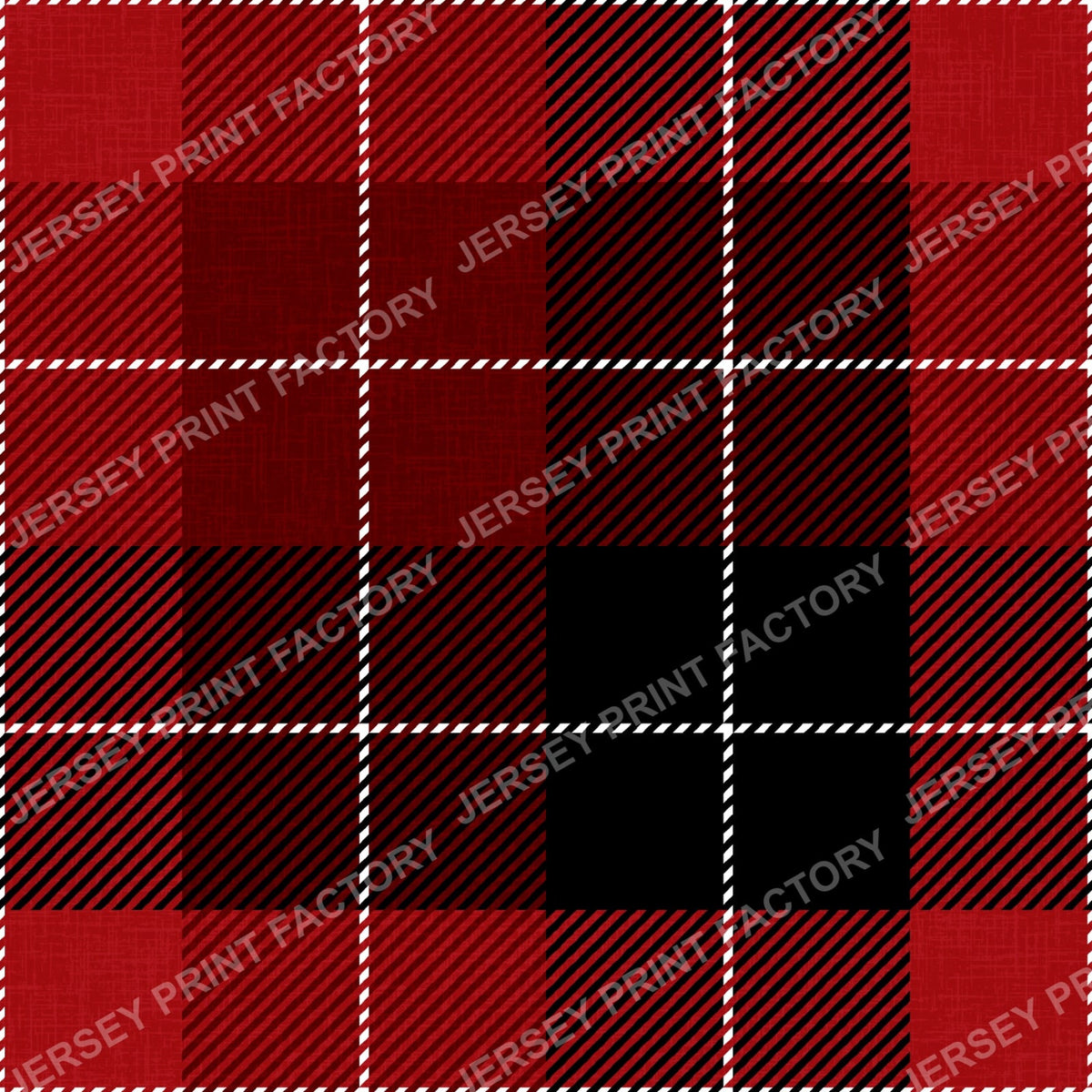 Black And Red Buffalo Plaid