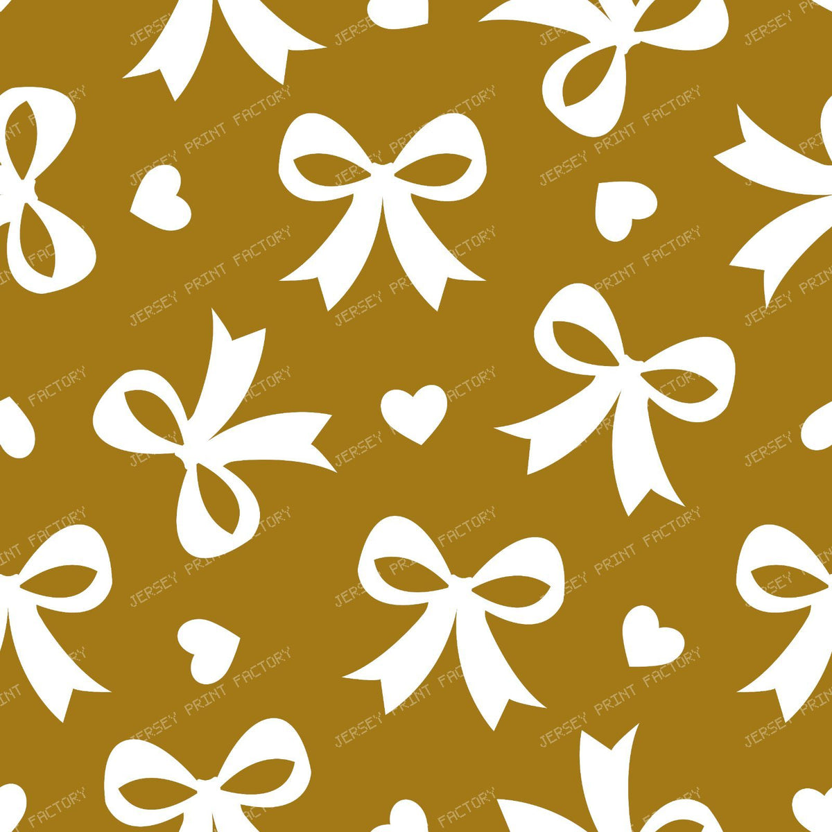 Bow Pattern, Coquette Bow, Ribbon, Cute Bow, White Bow, Hearts, Black — Brown 2
