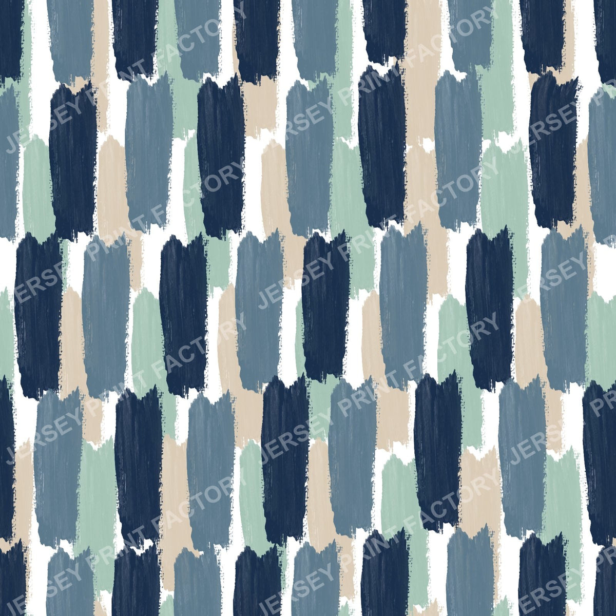 Abstract Painted Vertical Brushstrokes - Coastal Spa