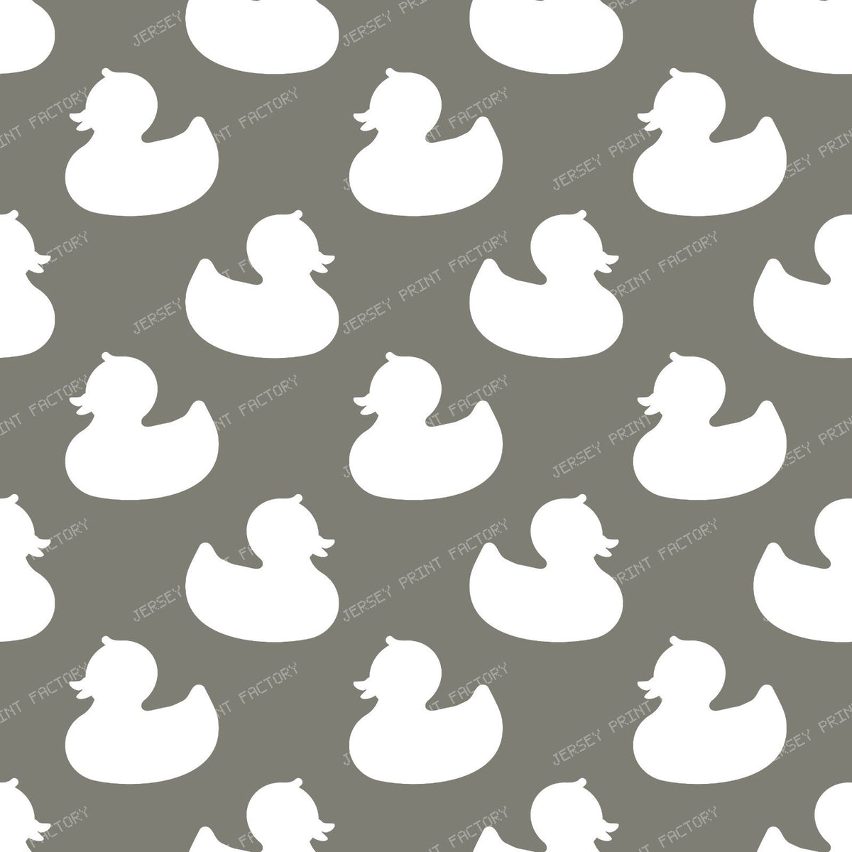 Pattern Of Ducks, Cute Ducks, Duck Silhouette, Duckling, Black — Gray 2