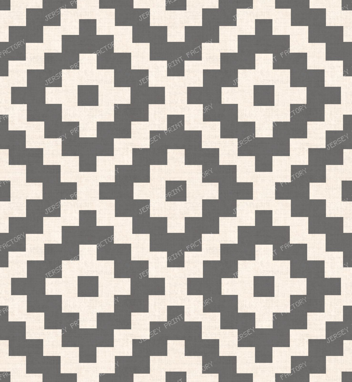 Western Tribal Aztec Diamonds - Boho Interior Geometric - Charcoal Gray