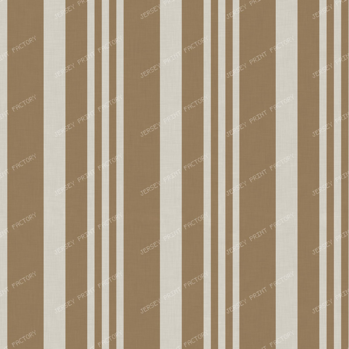 Fall Linen Stripe — Oatmeal and Cider