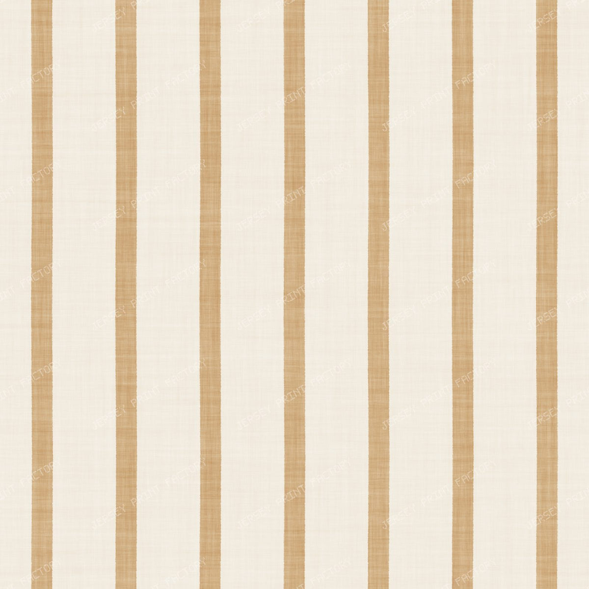 Cabana Stripes Classic Organic Modern - Sage Green on Cream — Golden Ochre on Cream